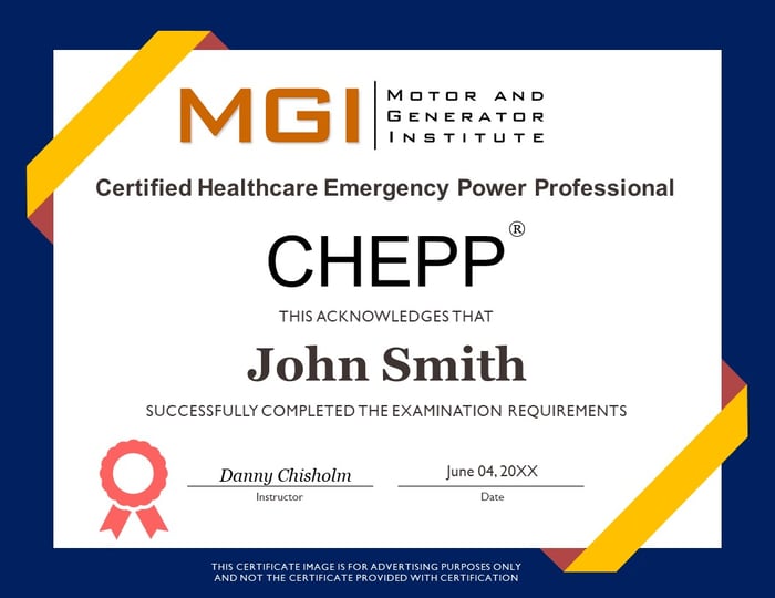 Certified Healthcare Emergency Power Professional