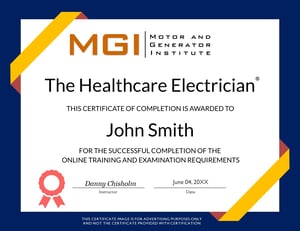 The Healthcare Electrician